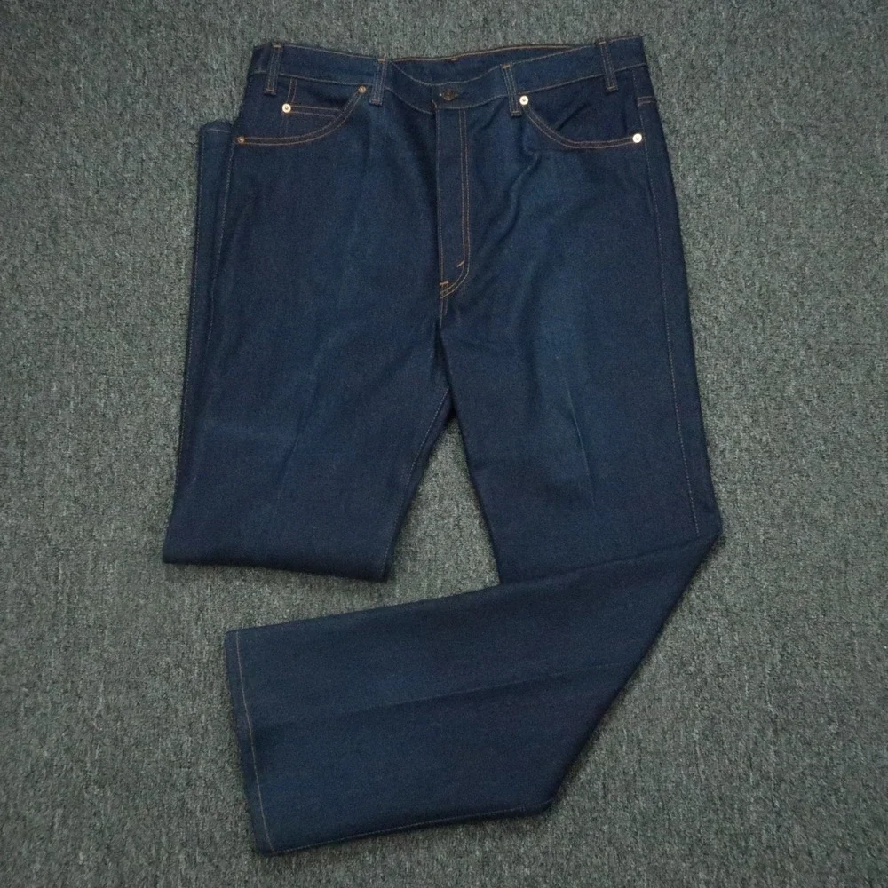 VINTAGE Levis Jeans Mens 38x33 Blue 517 Heavyweight‎ Stretch Denim USA NWT